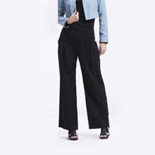 溆牌专柜正品2013秋装新品女装女裤大脚口长裤