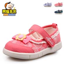 阿福贝贝新款童鞋婴儿学步鞋软底女宝宝可爱公主鞋舒适透气宝宝鞋