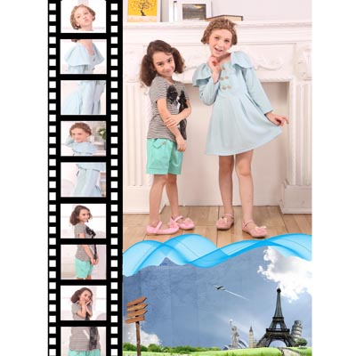 尼斯兔潮童装产品展示