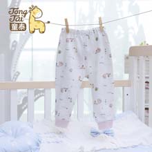 童泰1713小儿童内衣裤婴儿秋裤纯棉两用档宝宝单裤