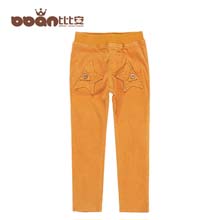 比比安2014秋季新款女童灯心绒长裤纯棉糖果色裤