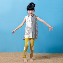 2014夏款条纹女童洋装