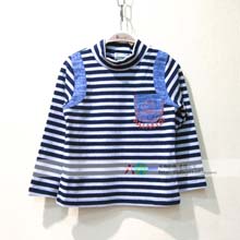 派米迪2013秋装新款男童针织条纹上衣儿童卫衣