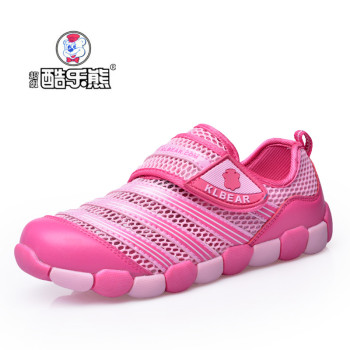 酷乐熊童鞋春秋新款透气中童鞋耐磨休闲女童鞋