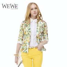 WEWE唯唯2014春装新款 纯色翻领修身衬衫