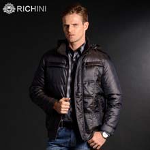 日驰尼2014秋冬新款男士羽绒服 短款加厚羽绒男装外套