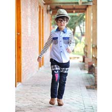 缤奇叶2014春季男童童装二