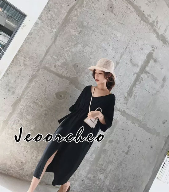 着秀女装 黑色系不仅百搭 还如此显瘦修身！