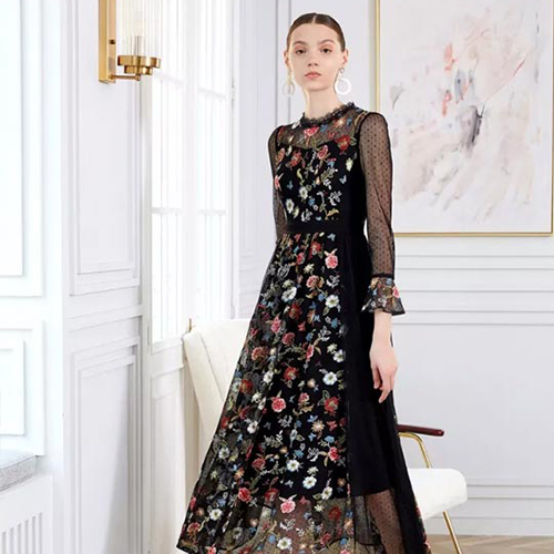 古歌女装早秋新品 优雅波特酒褐色LOOK 简直美醉了！