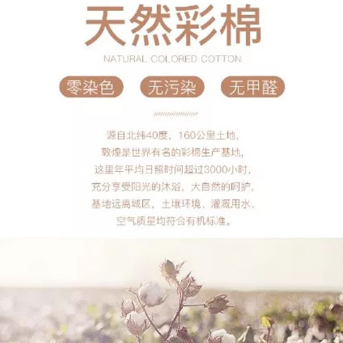 5F 绿典彩棉 | 更亲肌肤，天然呵护，专注A类彩棉48年