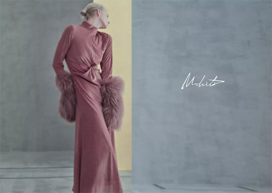 M.HITI18AW | 一袭丝绒璀璨生辉 美艳绝伦