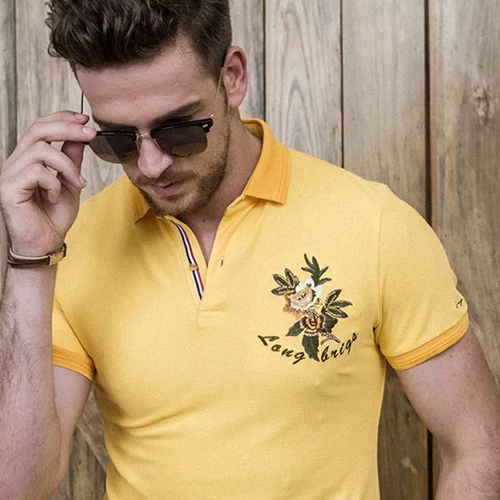 浪比时男装 今夏熟男钟爱意式五彩T恤