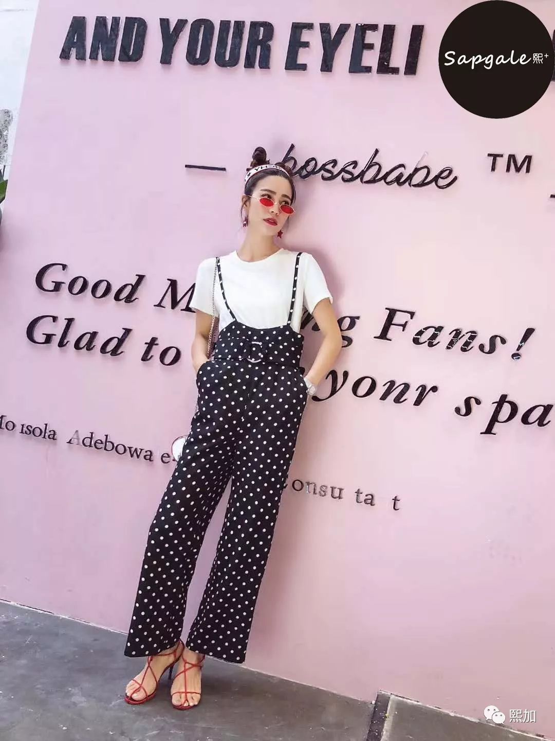 Sapgale熙+衣橱中总要有好看的服装来满足出游心情！