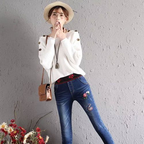 美酷思牛仔紧致体感好 活泼甜美又显时髦！