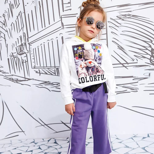 黑白熊童装秋日衣橱必备款