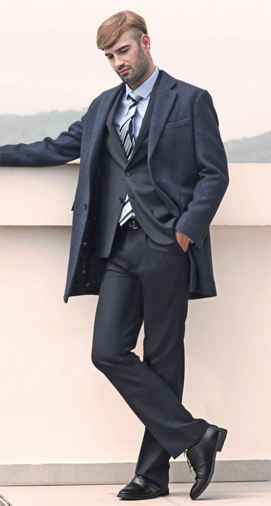 富绅男装秋冬穿搭术 彰显您的男性魅力!