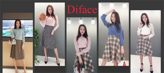 Diface丹菲诗 这是一套秋天时髦的搭配！