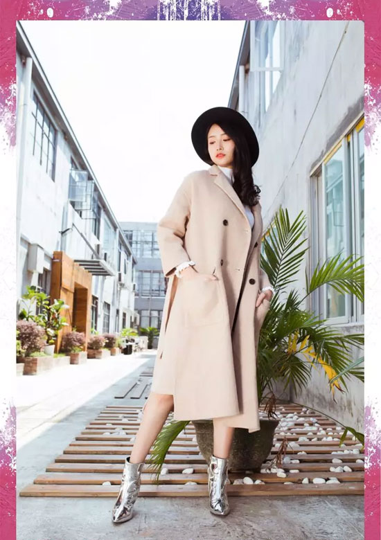 珈姿莱尔：质感呢料大衣 开启初冬新风尚
