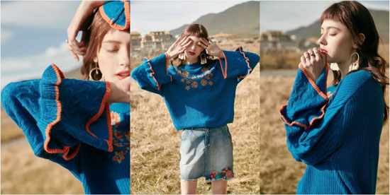 裂帛女装新品上新：真爱无界 欢颜无限