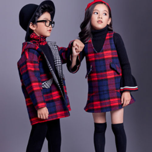 穿上jojo童装做冬天里的小明星