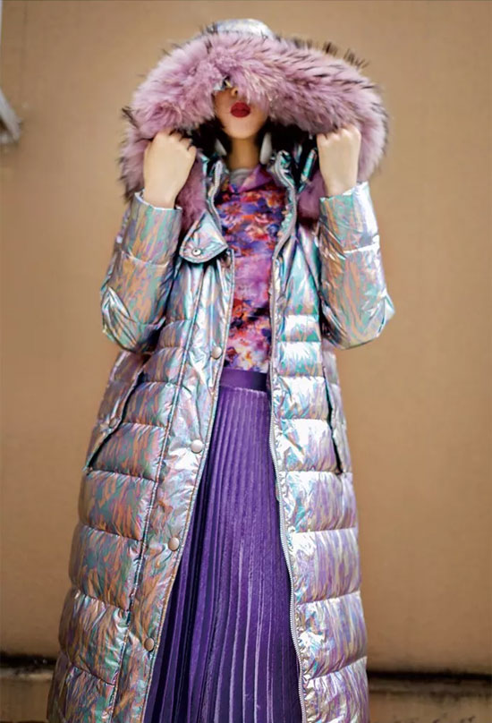 2018冬羽绒服穿搭 AIANGEL给你暧CP+