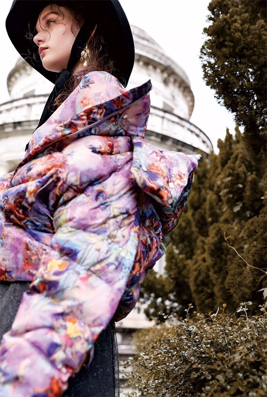 2018冬羽绒服穿搭 AIANGEL给你暧CP+