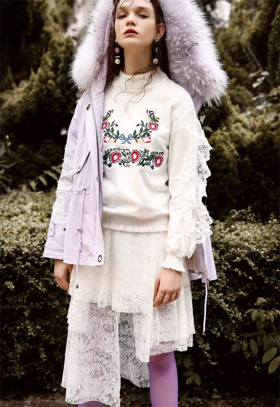 2018冬羽绒服穿搭 AIANGEL给你暧CP+