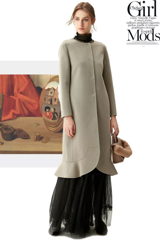 MYMO&M.HIT18AW：长大衣  带你认识初冬的华美与隆重