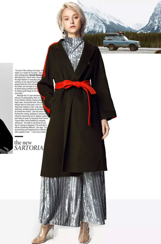 MYMO&M.HIT18AW：长大衣  带你认识初冬的华美与隆重