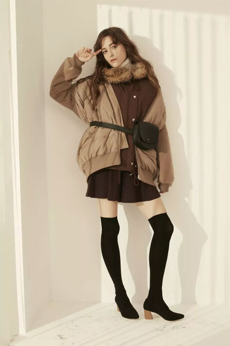 棉衣就该这样穿 潮流、知性、少女感我们统统都有