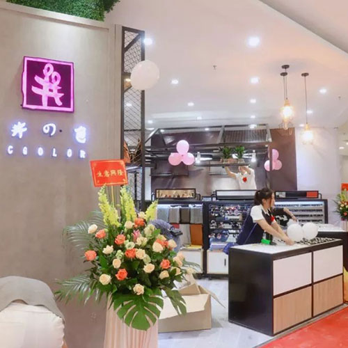 3折丝巾全场哄抢，井色Gcolor时尚配饰生活馆深圳AT MALL店终于正式开业了！