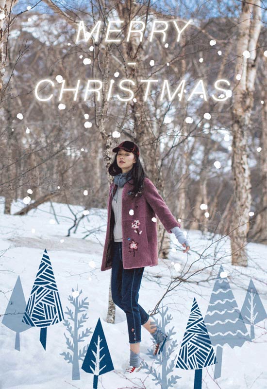 渔：把圣诞色穿上身 吸睛度满分！