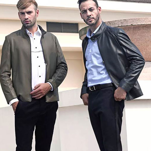 富绅：这寒冬必备的时尚单品——皮衣