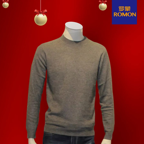 点亮你的冬季-罗蒙多彩毛衫