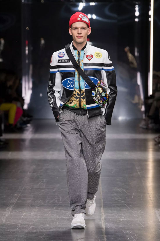 Versace 2019秋冬男装系列 | 颂扬自由风范