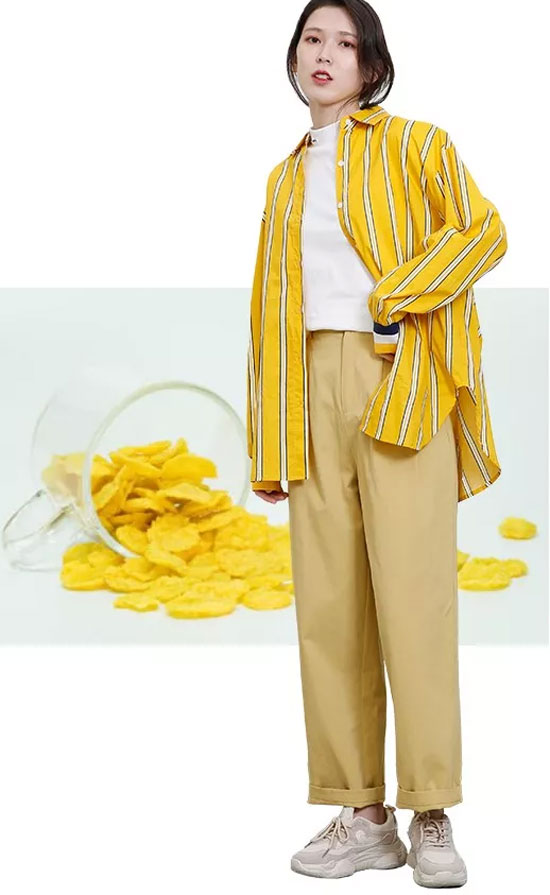NEW LOOK/穿一身明媚春光 就像拥有甜玉米
