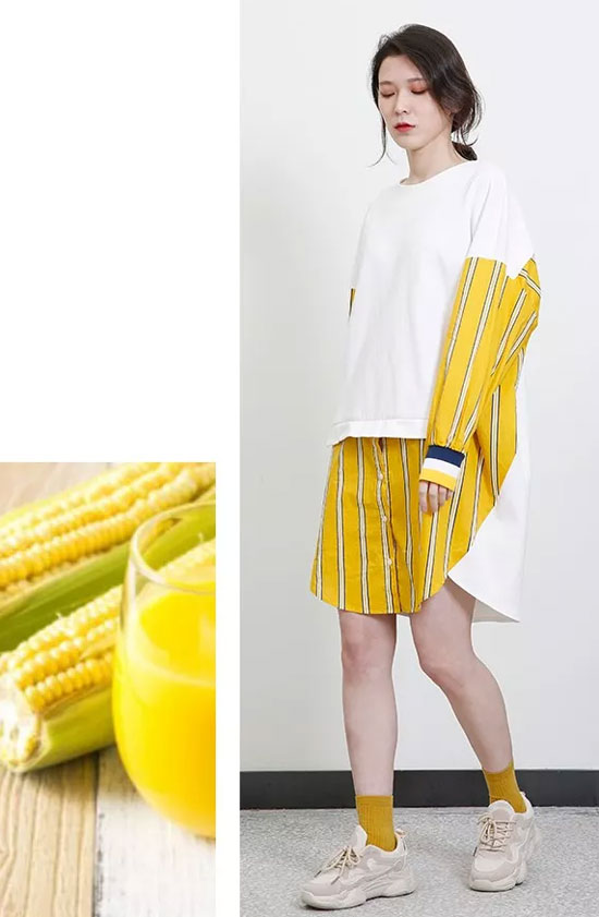 NEW LOOK/穿一身明媚春光 就像拥有甜玉米