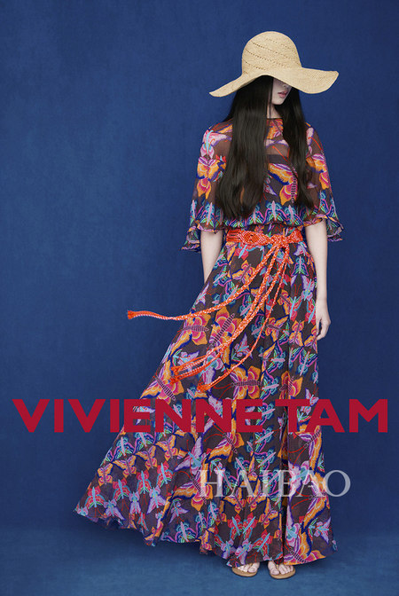 重返海上丝绸之路 VIVIENNE TAM 2019春夏形象大片(图8)