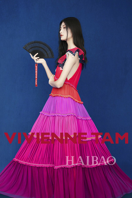 重返海上丝绸之路 VIVIENNE TAM 2019春夏形象大片(图10)