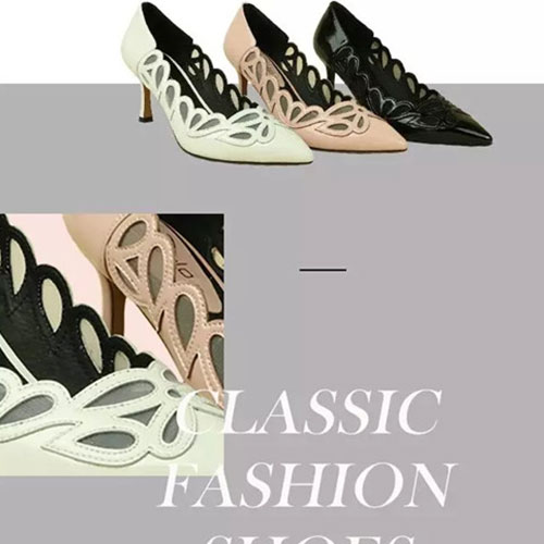 一双美丽的丹比奴鞋能给你一次完美的约会，情人节快乐!