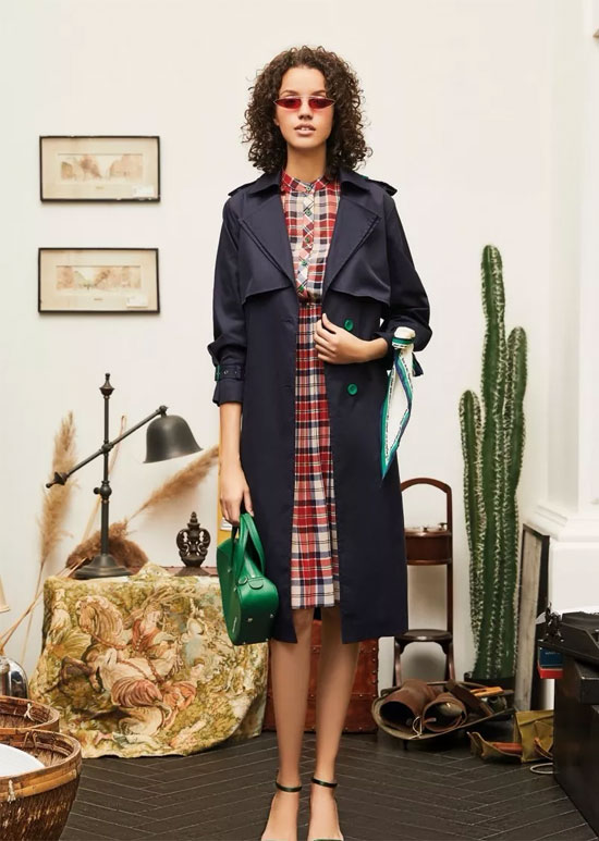 QIU&YI新品上市 | 元宵怎么穿?风衣向前一步走!