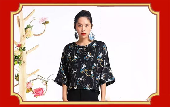 秀蓓儿Showbayou品牌女装祝您元宵节快乐！