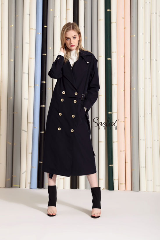 自带强大气场的风衣 Saslax让你演绎不同的风格魅力！