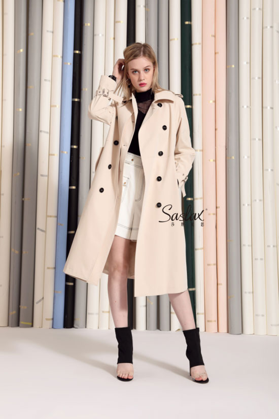 自带强大气场的风衣 Saslax让你演绎不同的风格魅力！