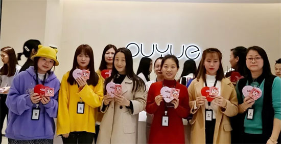 3.8女王节与OUYUE欧玥晒出更美的你~~