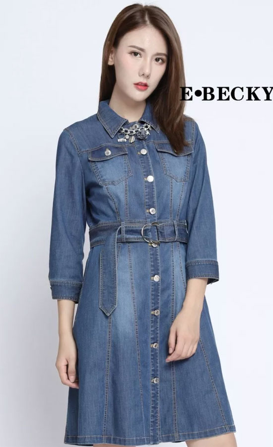 【E?BECKY依贝奇】丹宁基因 野性生长