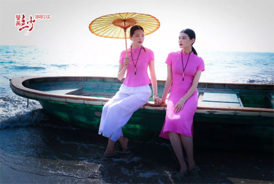 曼茜纱丨2019夏装上市“樱花紫系列”