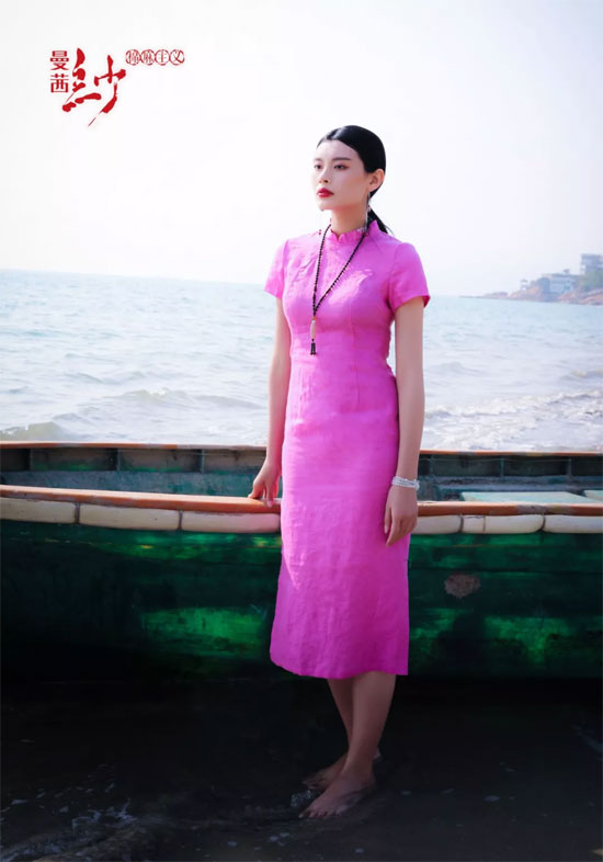 曼茜纱丨2019夏装上市“樱花紫系列”