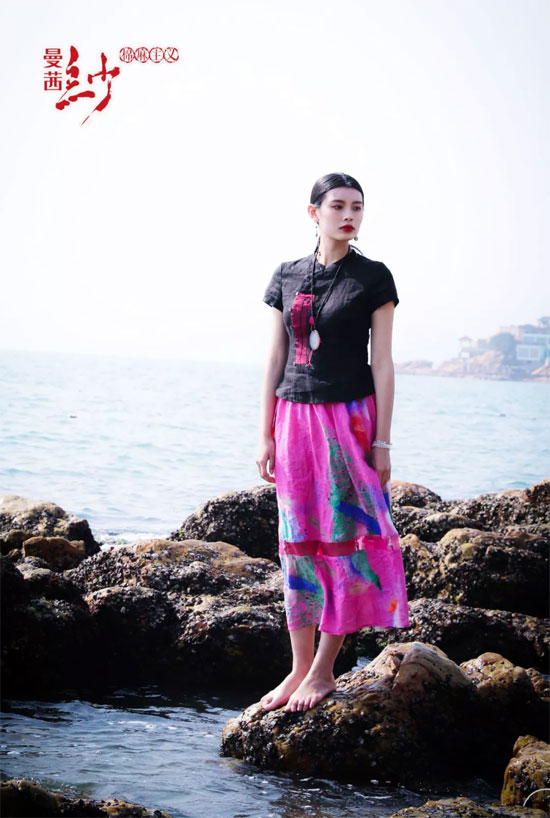 曼茜纱丨2019夏装上市“樱花紫系列”