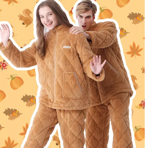 JENIZE简诗家居服全新温馨家居服系列，陪伴你共度感恩节